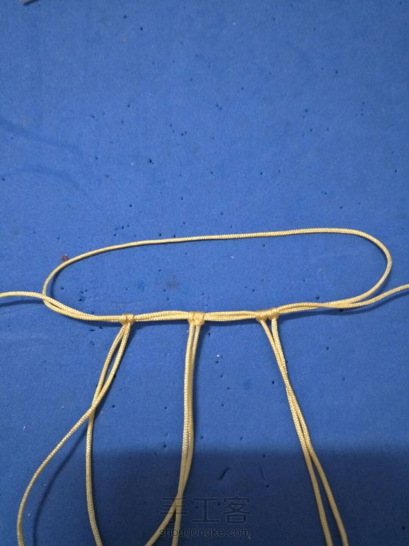 花芯用了三种挂线方式，分别挂10-9-8根