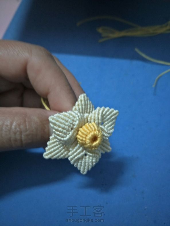 花芯用了三种挂线方式，分别挂10-9-8根 第2张