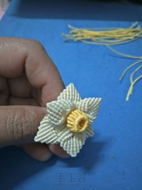 花芯用了三种挂线方式，分别挂10-9-8根 第3张