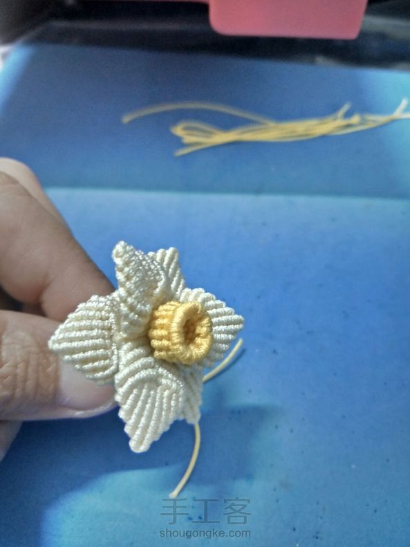 花芯用了三种挂线方式，分别挂10-9-8根 第4张