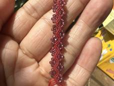 闪闪的手绳,费眼睛,看到成品感觉值得