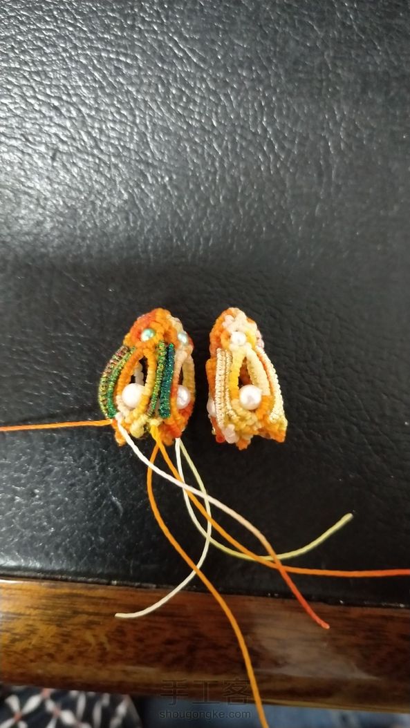 还是段染蜡线好看，又做2个不同的