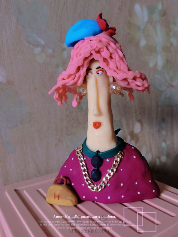 富婆姐妹花，软陶小人物！ 第2张