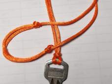 最简单的结绳挂钥匙🔑