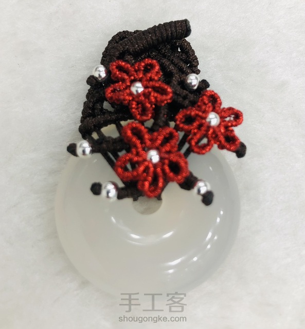 简单的平安扣可以这么美丽