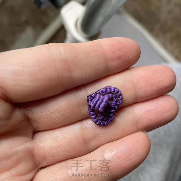 可爱的调节扣，先练个手 第1张