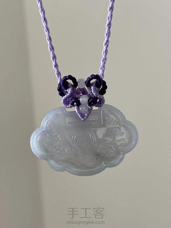 不知道自己是不是哪里有编错，绳子挂上去容易把扣头拉变形