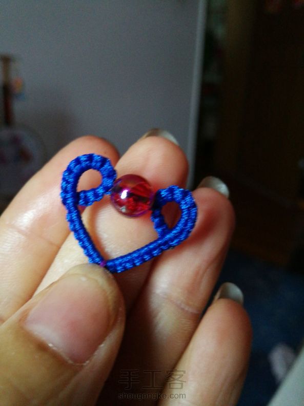 刚刚根老师学做了一个💝