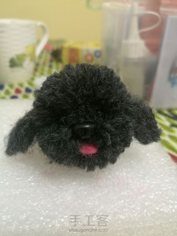 师傅，快看我的黑煤球😜