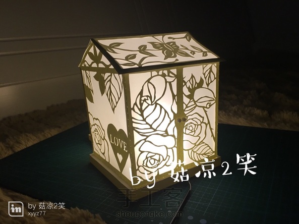 根据手工客里的教程改的，还算成功吧~~~很成就感~(≖‿≖)✧ 第1张