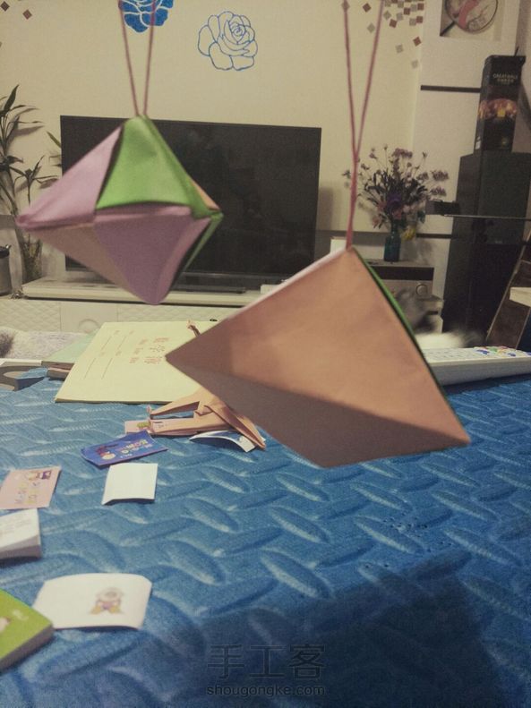两种都会折哦，我不会第二种，我会第一种，我儿子两种都会折哦😊谢谢大家的支持😁👄 第2张