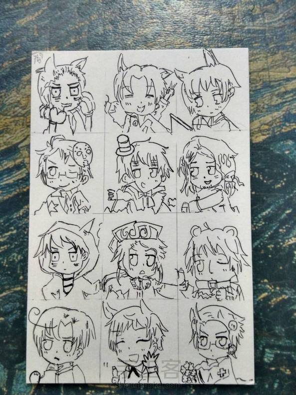 线稿（还没涂色，到时候再发）(๑•̀ㅁ•́๑)✧ 第2张