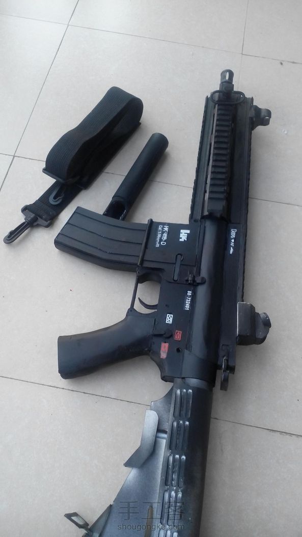 hk416手绘图纸 第4张