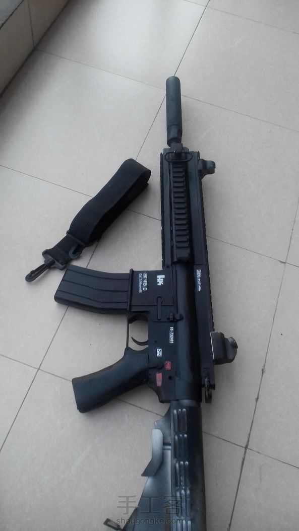 hk416手绘图纸 第5张