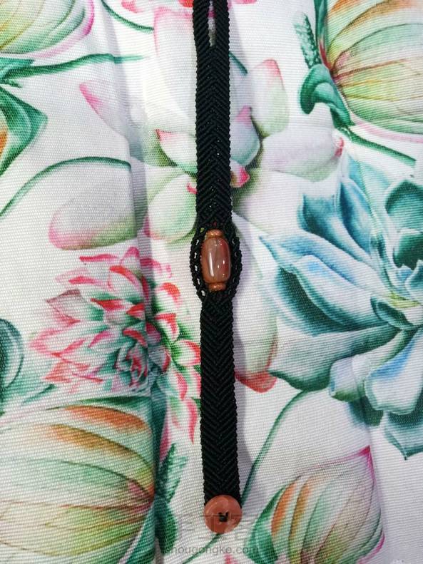 参考教程给朋友用玉线编了一条