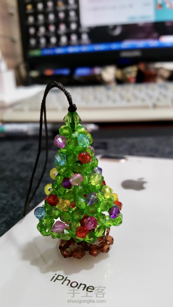 串珠圣诞树🎄🎄挂饰