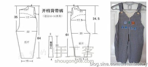 一岁宝宝服装裁剪图 第64步