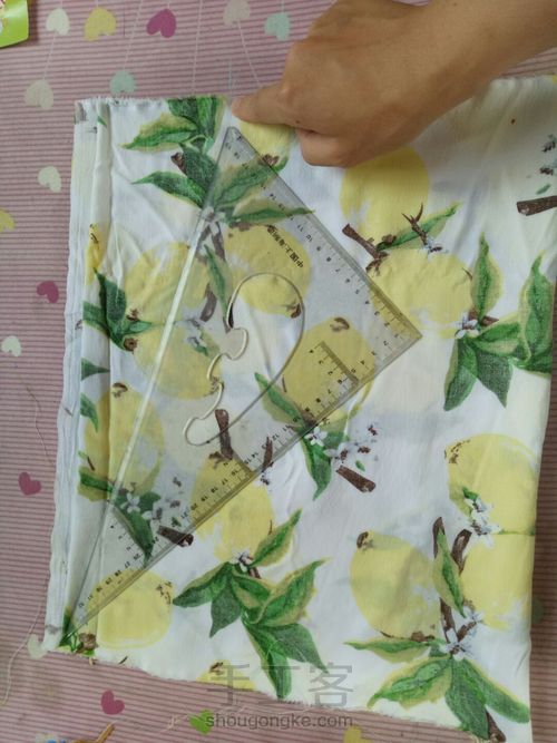 柠檬清凉裙 第3步