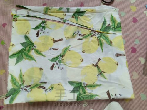 柠檬清凉裙 第4步