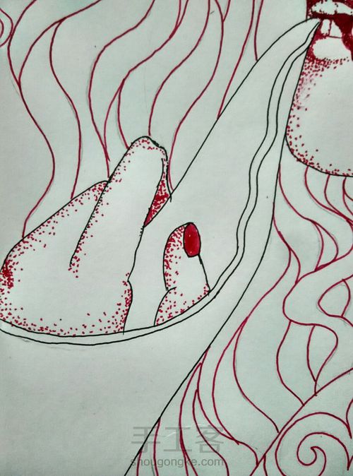 红尘_禅绕画 第7步