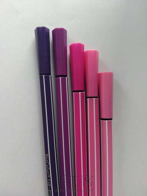 像素画，网格画……紫色小鸟 第3步