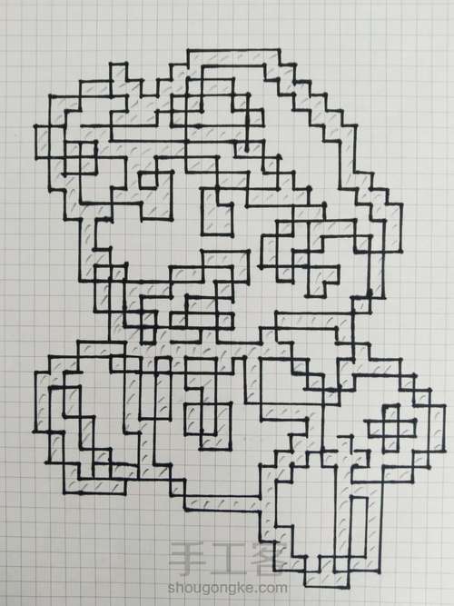 像素画__神奇玛丽 第3步