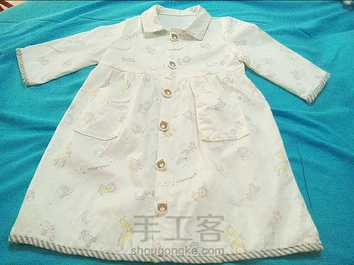 童趣幼儿长袖连衣裙 第3步