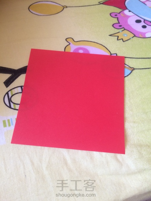 帅气的标题--五边形（可以折玫瑰） 第1步