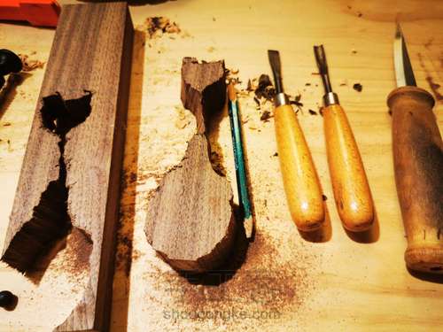 拯救一个被锯坏的木勺 第2步