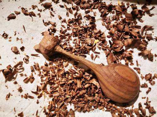 拯救一个被锯坏的木勺 第5步