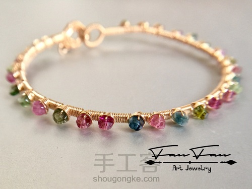 清新的夏日手镯 第24步
