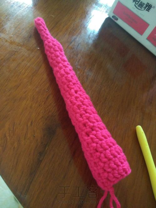 钩针西瓜🍉帽 第4步