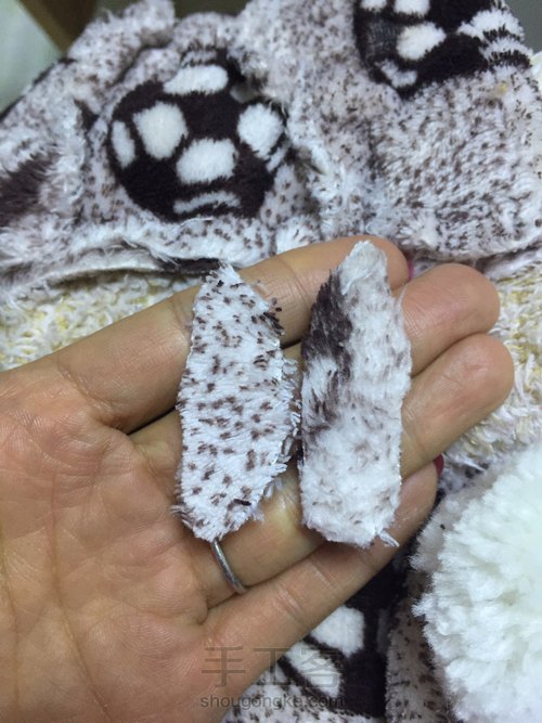 毛球小白兔 第3步