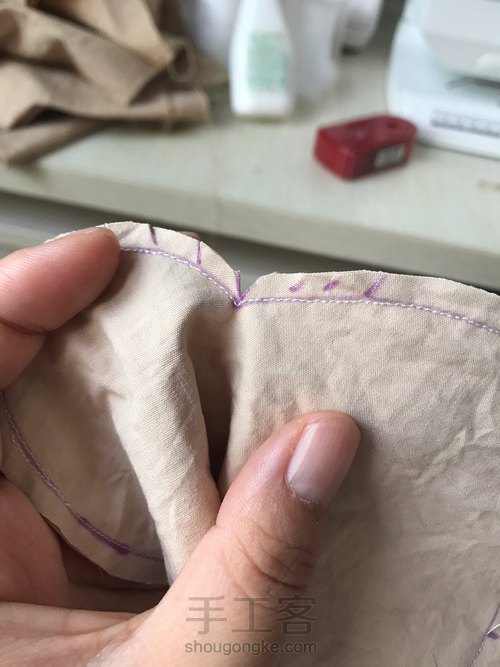 乡村风布娃娃素体制作技法 第6步