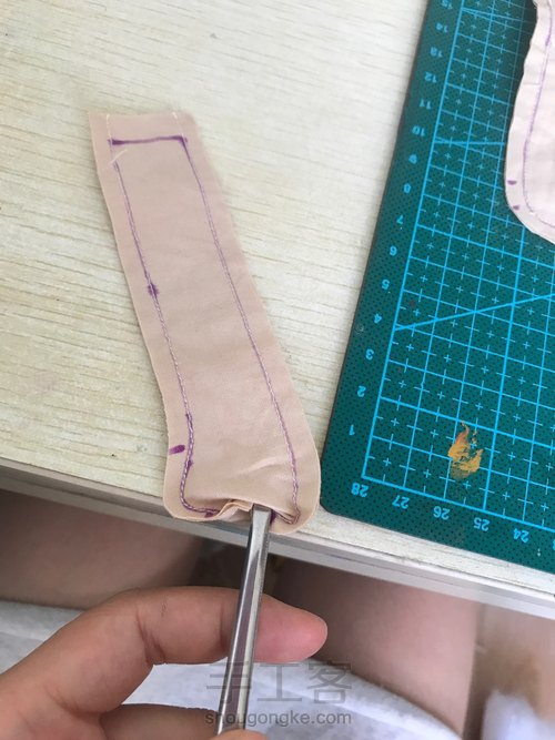 乡村风布娃娃素体制作技法 第12步