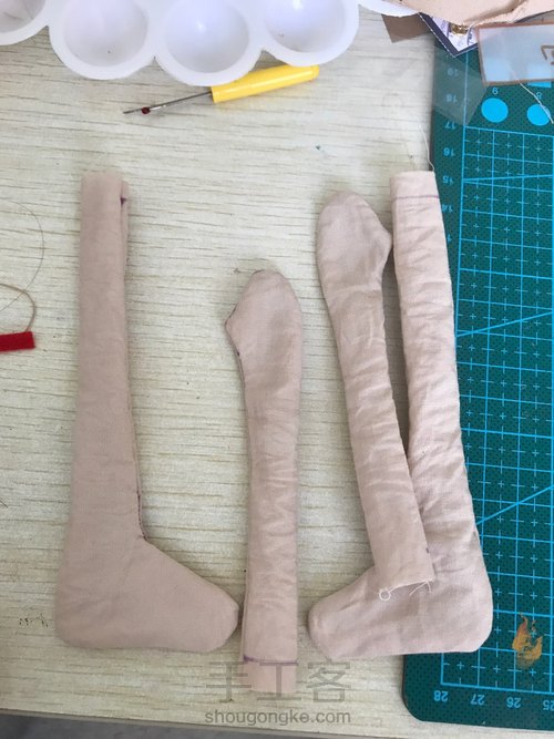 乡村风布娃娃素体制作技法 第15步