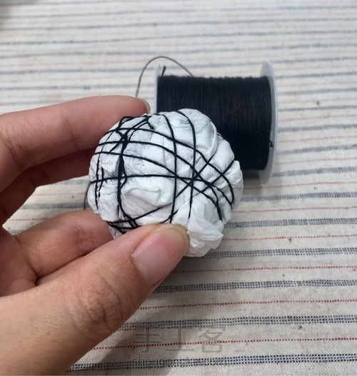 蒂哩哩仙鹤手鞠球教程 第4步