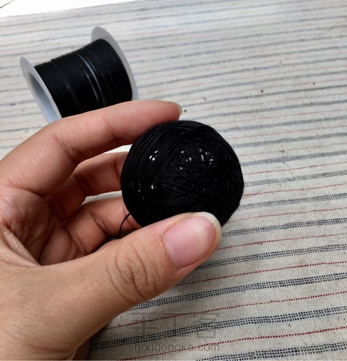 蒂哩哩仙鹤手鞠球教程 第6步