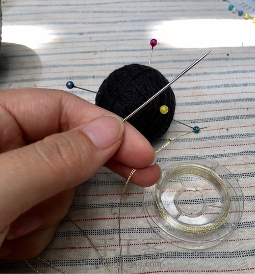 蒂哩哩仙鹤手鞠球教程 第9步