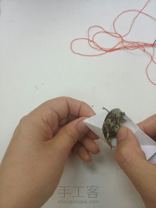 丝线粽子 第4步