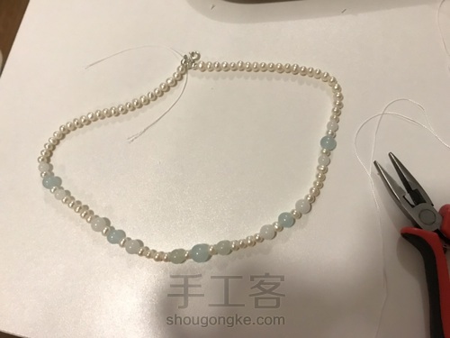 汉服饰品—软璎珞 第3步