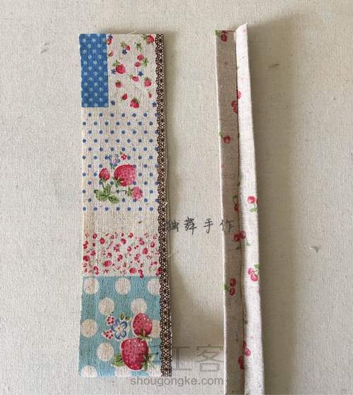 【原创】手拎包、贝壳包缝制教程--初级 第5步