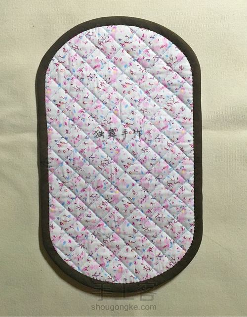 【原创】手拎包、贝壳包缝制教程--初级 第11步