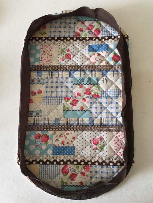 【原创】手拎包、贝壳包缝制教程--初级 第8步