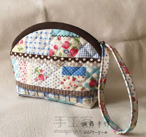 【原创】手拎包、贝壳包缝制教程--初级 第18步