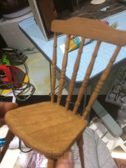 微缩控丨木质小椅子 第20步