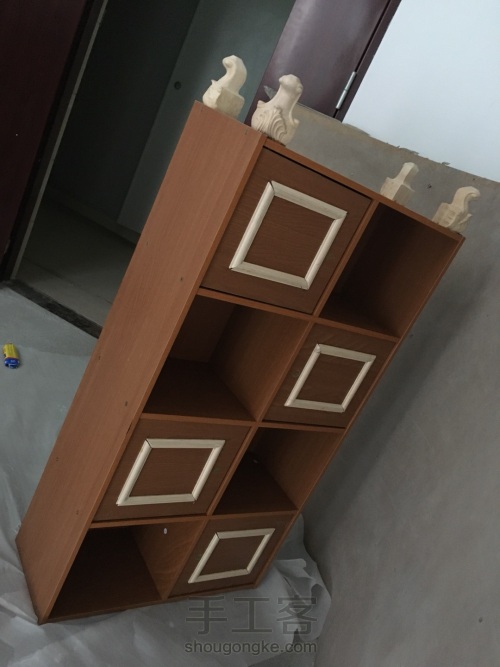家具改造丨让旧柜子换新衣 第9步
