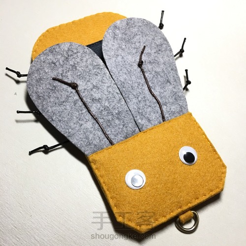 原创不织布笔袋 第13步