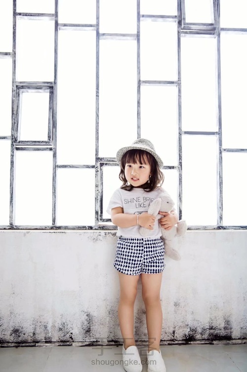 石头画，从照片到石头上，依依 第2步