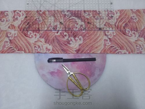 汉服襻膊发带腰带【保姆级教程】 第2步